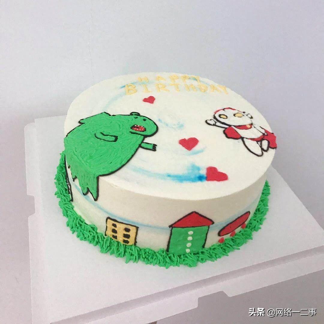 奥特曼生日蛋糕集合